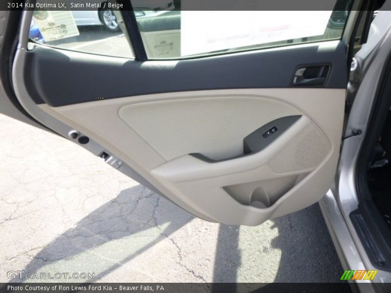Satin Metal / Beige 2014 Kia Optima LX