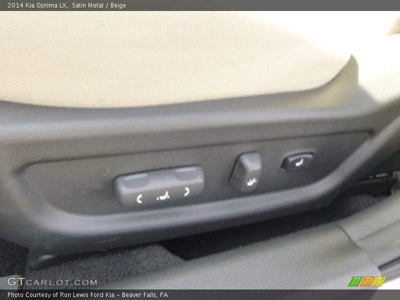 Satin Metal / Beige 2014 Kia Optima LX