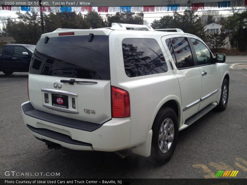 Tuscan Pearl / Willow 2006 Infiniti QX 56 4WD