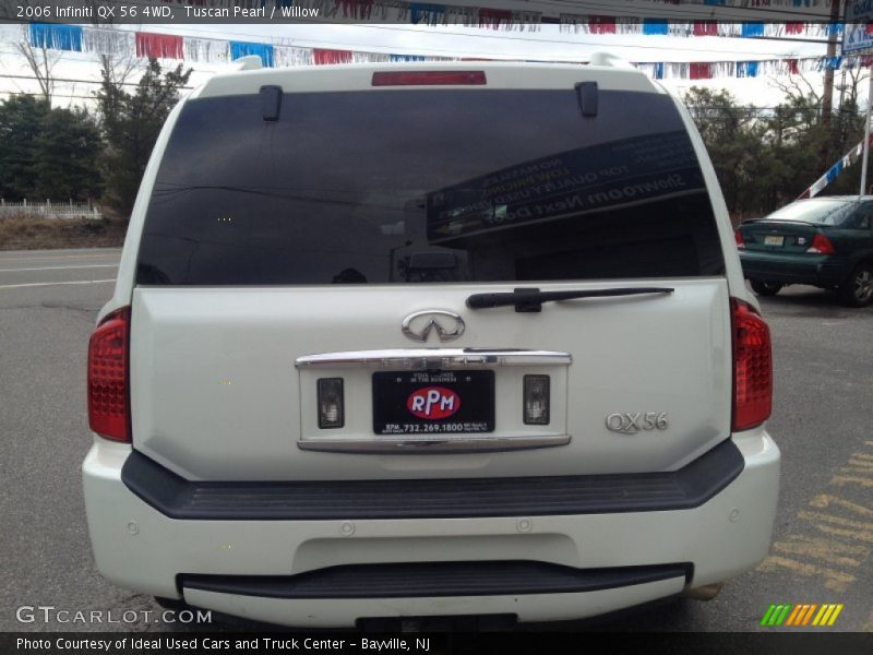 Tuscan Pearl / Willow 2006 Infiniti QX 56 4WD