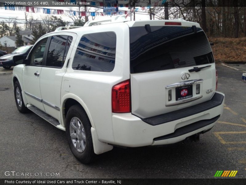 Tuscan Pearl / Willow 2006 Infiniti QX 56 4WD