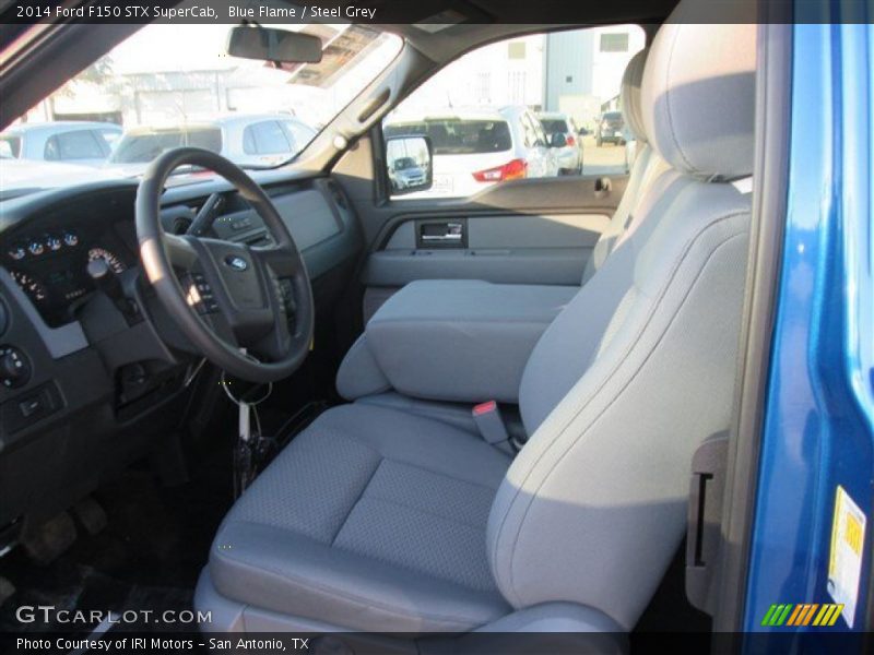 Blue Flame / Steel Grey 2014 Ford F150 STX SuperCab