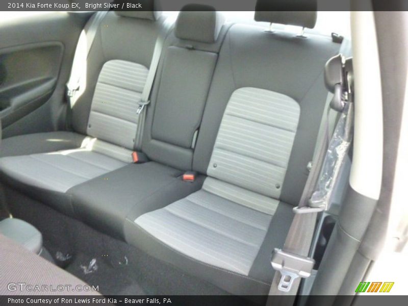 Bright Silver / Black 2014 Kia Forte Koup EX