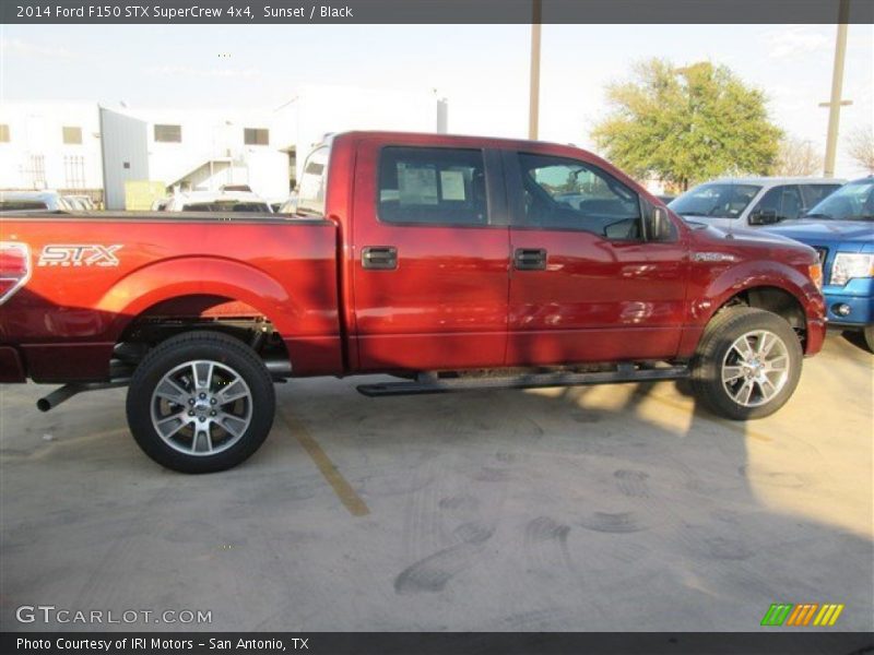 Sunset / Black 2014 Ford F150 STX SuperCrew 4x4