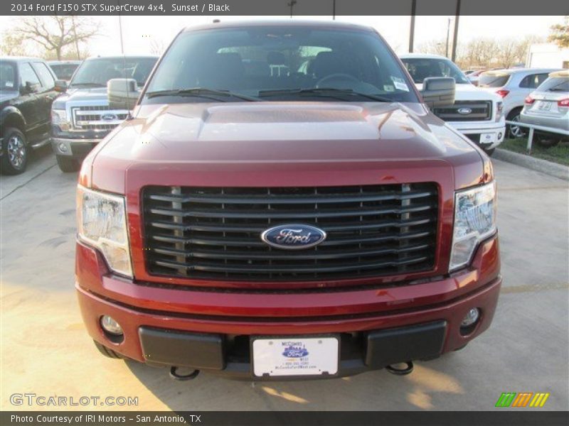 Sunset / Black 2014 Ford F150 STX SuperCrew 4x4