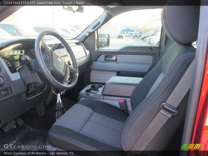 Sunset / Black 2014 Ford F150 STX SuperCrew 4x4