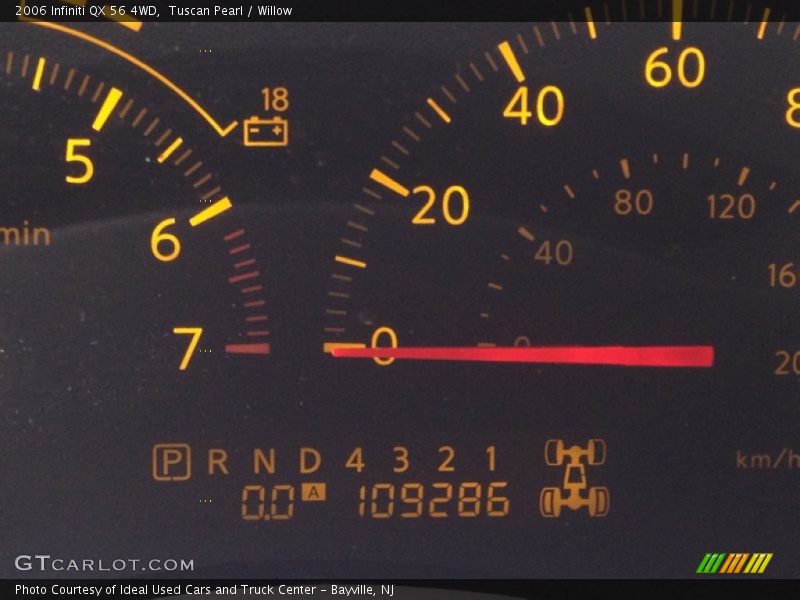 Tuscan Pearl / Willow 2006 Infiniti QX 56 4WD