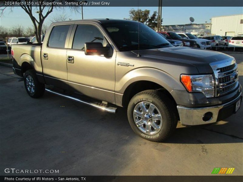 Sterling Grey / Steel Grey 2014 Ford F150 XLT SuperCrew