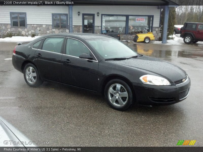 Black / Ebony Black 2008 Chevrolet Impala LT