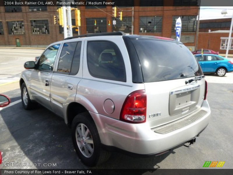 Platinum Metallic / Medium Pewter 2004 Buick Rainier CXL AWD