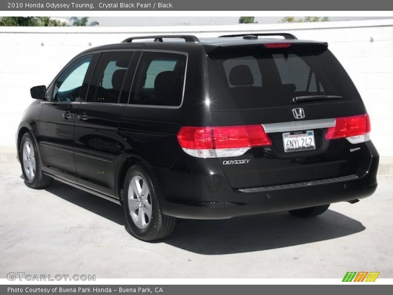 Crystal Black Pearl / Black 2010 Honda Odyssey Touring