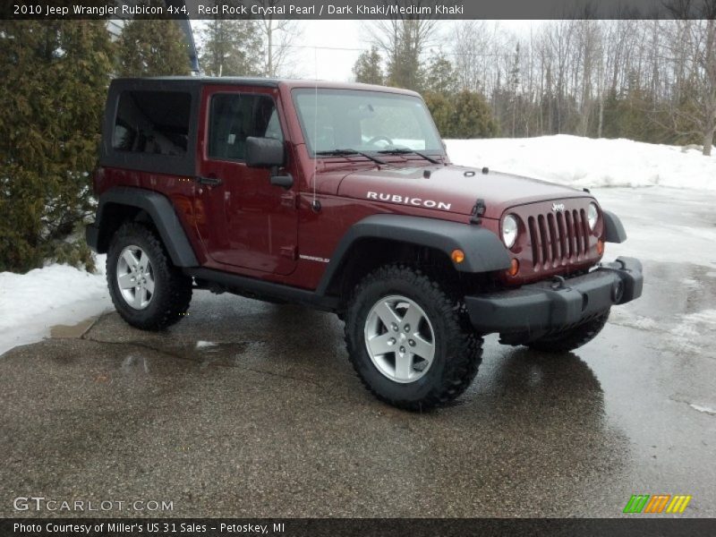 Front 3/4 View of 2010 Wrangler Rubicon 4x4
