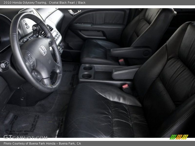 Crystal Black Pearl / Black 2010 Honda Odyssey Touring