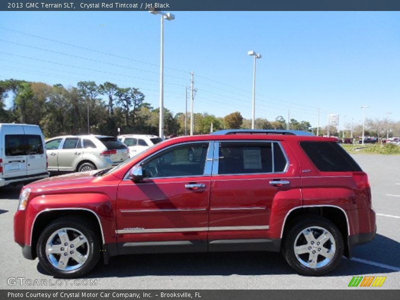 Crystal Red Tintcoat / Jet Black 2013 GMC Terrain SLT