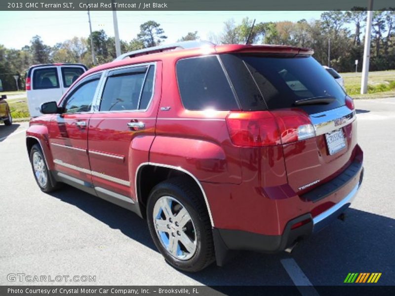 Crystal Red Tintcoat / Jet Black 2013 GMC Terrain SLT
