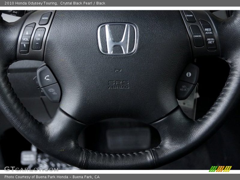 Crystal Black Pearl / Black 2010 Honda Odyssey Touring