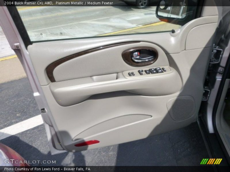 Platinum Metallic / Medium Pewter 2004 Buick Rainier CXL AWD