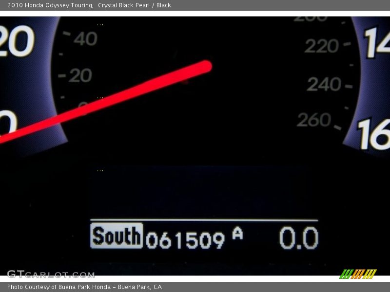 Crystal Black Pearl / Black 2010 Honda Odyssey Touring