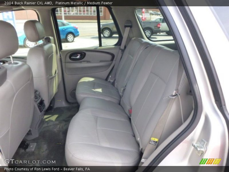Platinum Metallic / Medium Pewter 2004 Buick Rainier CXL AWD