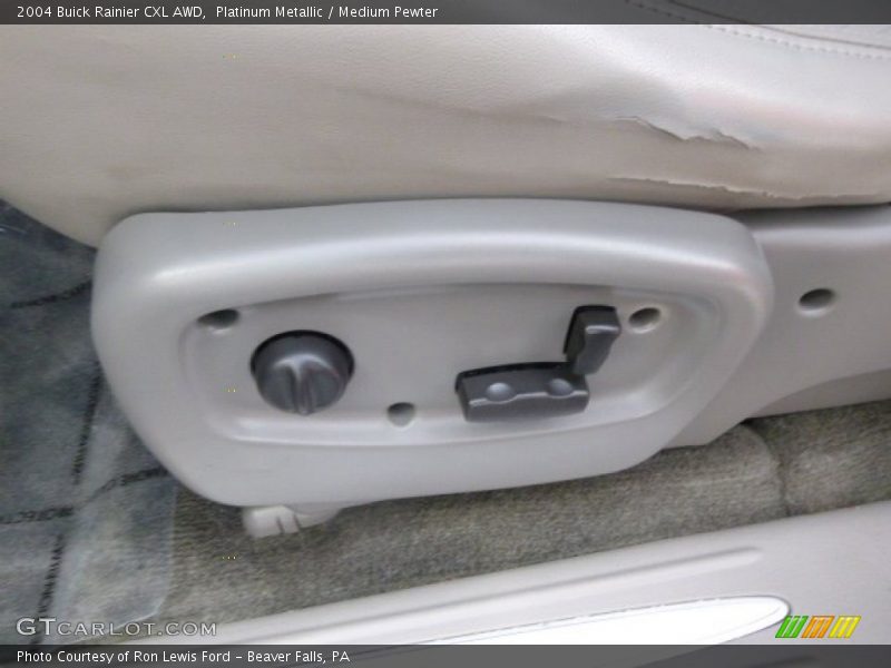 Platinum Metallic / Medium Pewter 2004 Buick Rainier CXL AWD