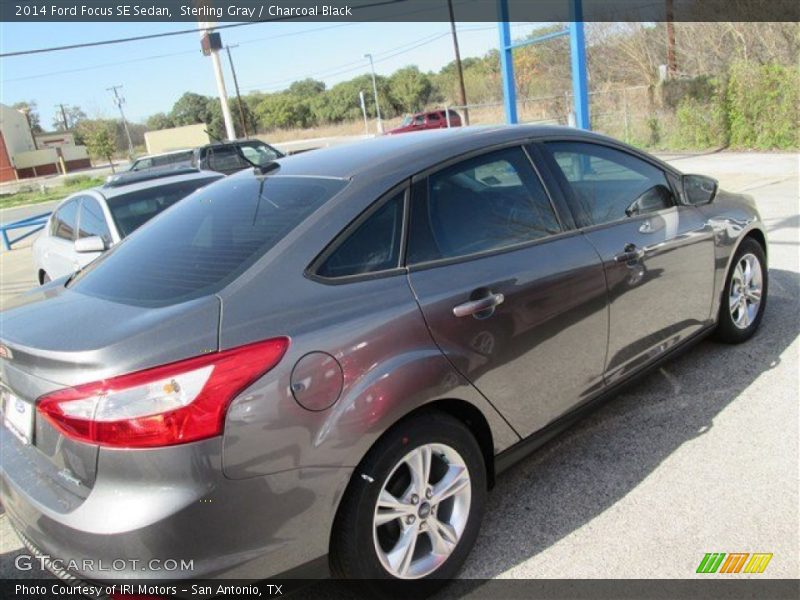Sterling Gray / Charcoal Black 2014 Ford Focus SE Sedan