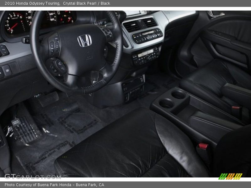 Crystal Black Pearl / Black 2010 Honda Odyssey Touring
