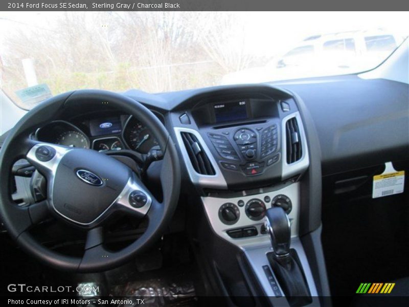 Sterling Gray / Charcoal Black 2014 Ford Focus SE Sedan