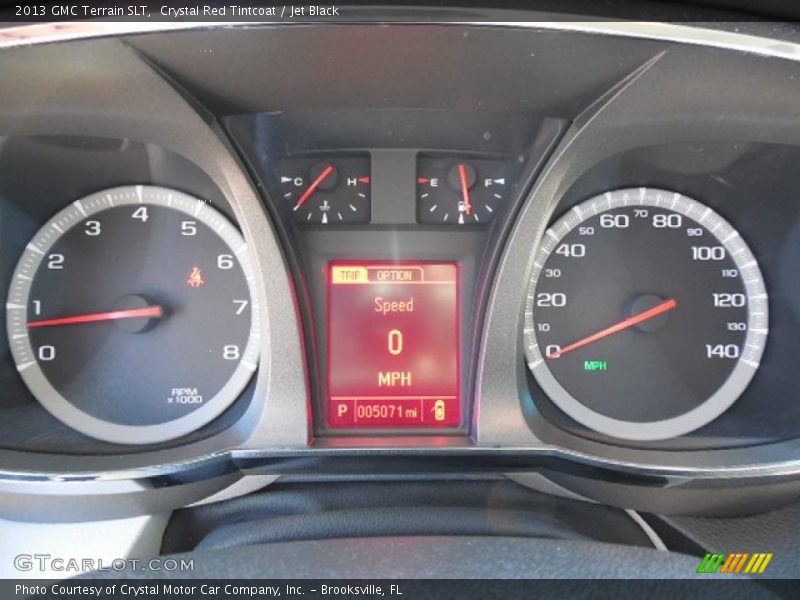 Crystal Red Tintcoat / Jet Black 2013 GMC Terrain SLT