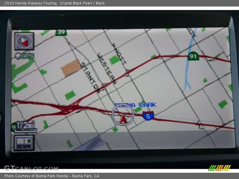 Crystal Black Pearl / Black 2010 Honda Odyssey Touring