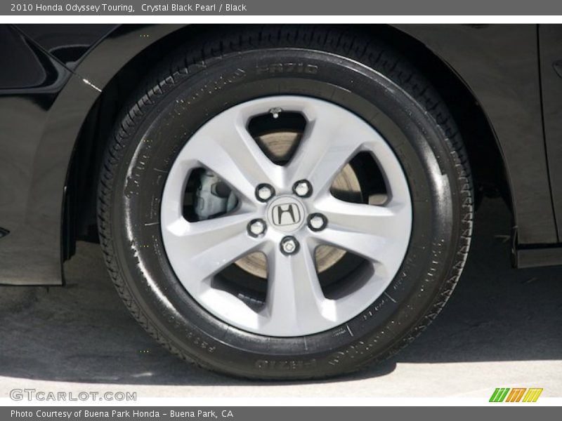 Crystal Black Pearl / Black 2010 Honda Odyssey Touring