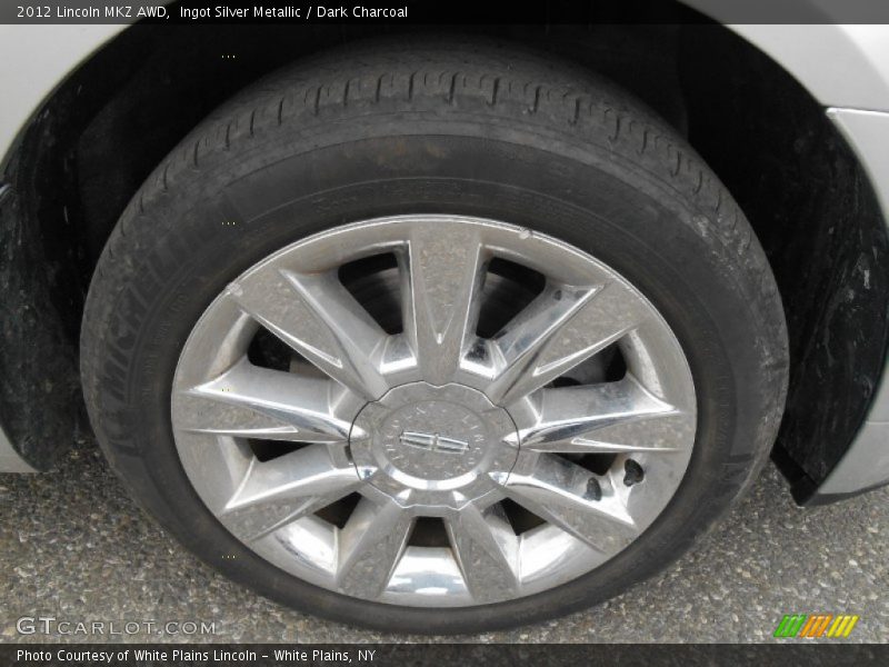 Ingot Silver Metallic / Dark Charcoal 2012 Lincoln MKZ AWD