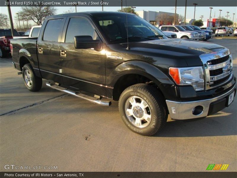 Tuxedo Black / Steel Grey 2014 Ford F150 XLT SuperCrew