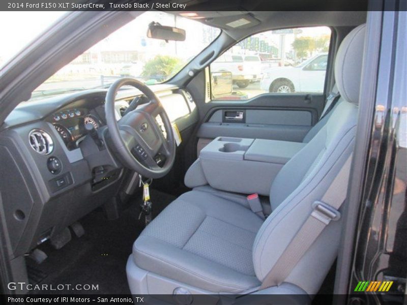 Tuxedo Black / Steel Grey 2014 Ford F150 XLT SuperCrew