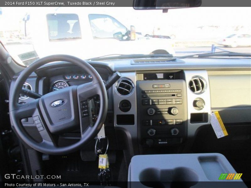 Tuxedo Black / Steel Grey 2014 Ford F150 XLT SuperCrew