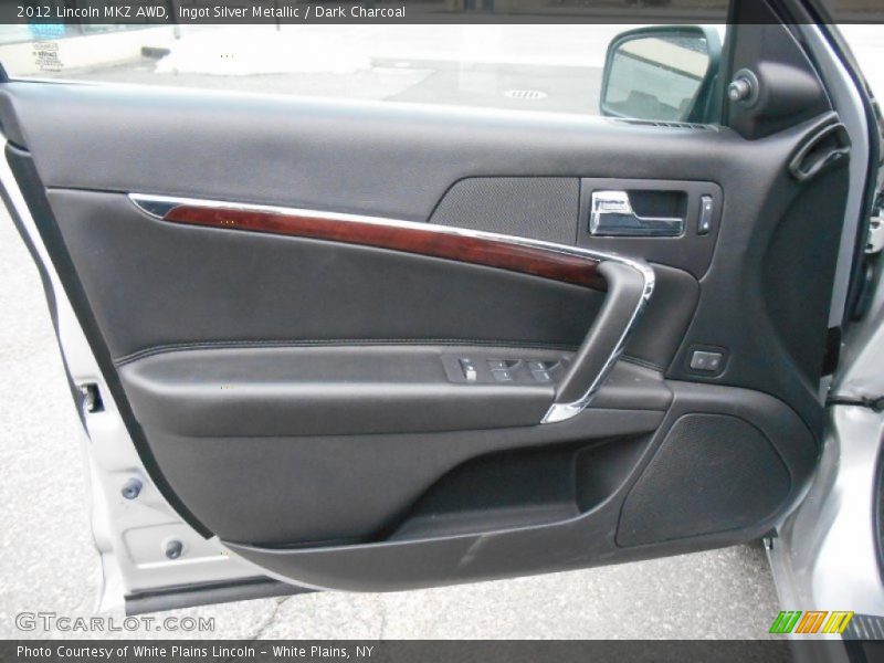 Ingot Silver Metallic / Dark Charcoal 2012 Lincoln MKZ AWD