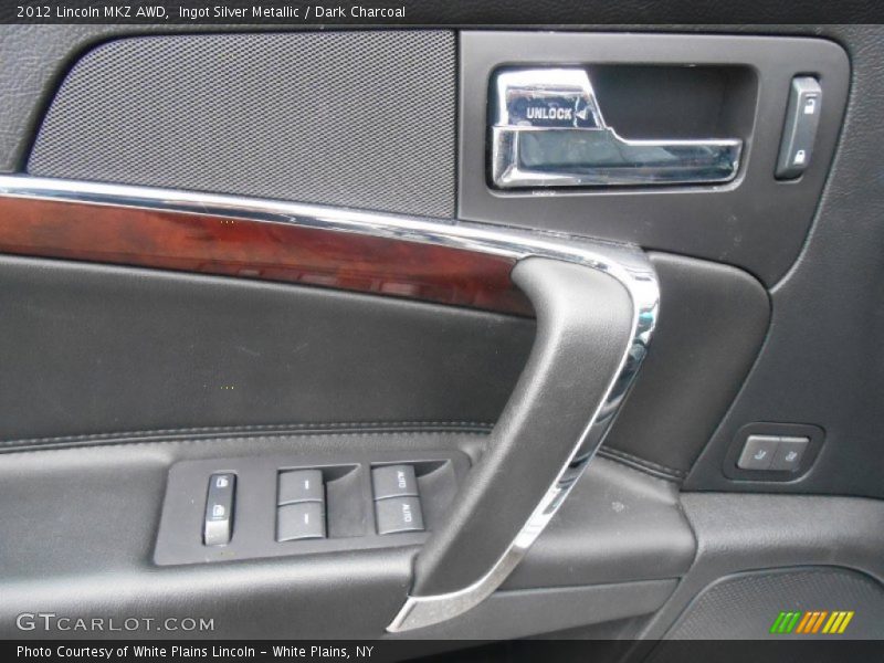 Ingot Silver Metallic / Dark Charcoal 2012 Lincoln MKZ AWD
