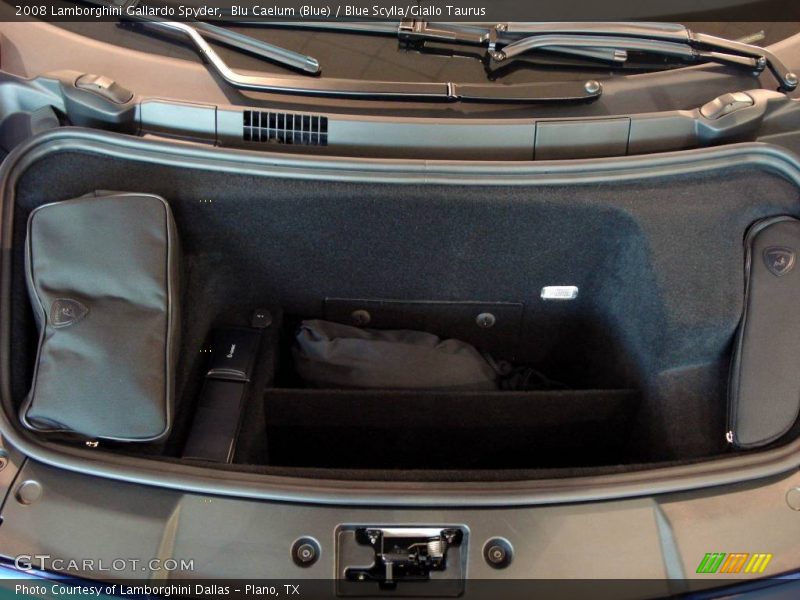 Blu Caelum (Blue) / Blue Scylla/Giallo Taurus 2008 Lamborghini Gallardo Spyder