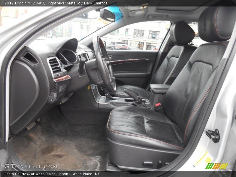 Ingot Silver Metallic / Dark Charcoal 2012 Lincoln MKZ AWD