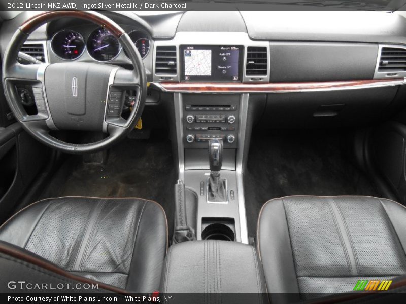 Ingot Silver Metallic / Dark Charcoal 2012 Lincoln MKZ AWD