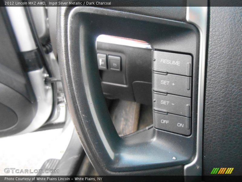 Ingot Silver Metallic / Dark Charcoal 2012 Lincoln MKZ AWD