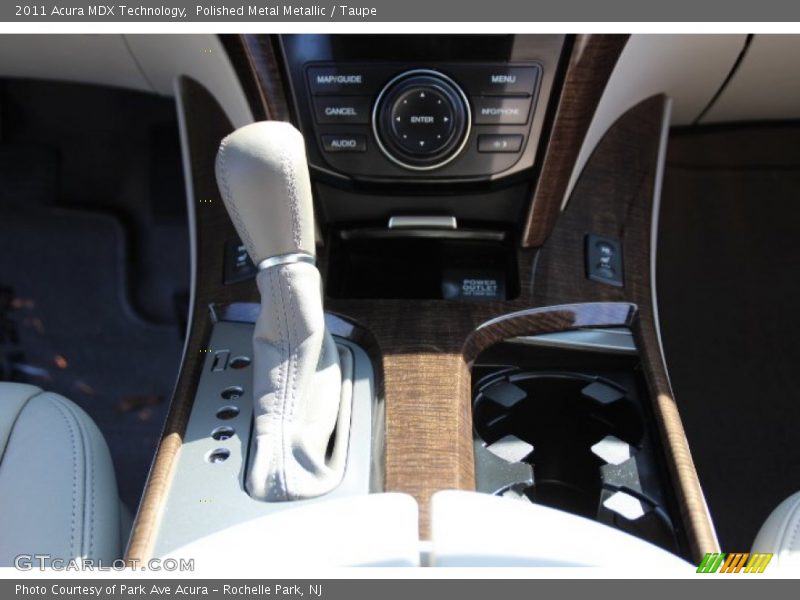 Polished Metal Metallic / Taupe 2011 Acura MDX Technology