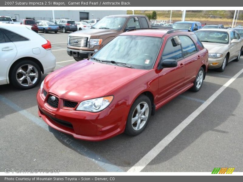 Front 3/4 View of 2007 Impreza 2.5i Wagon