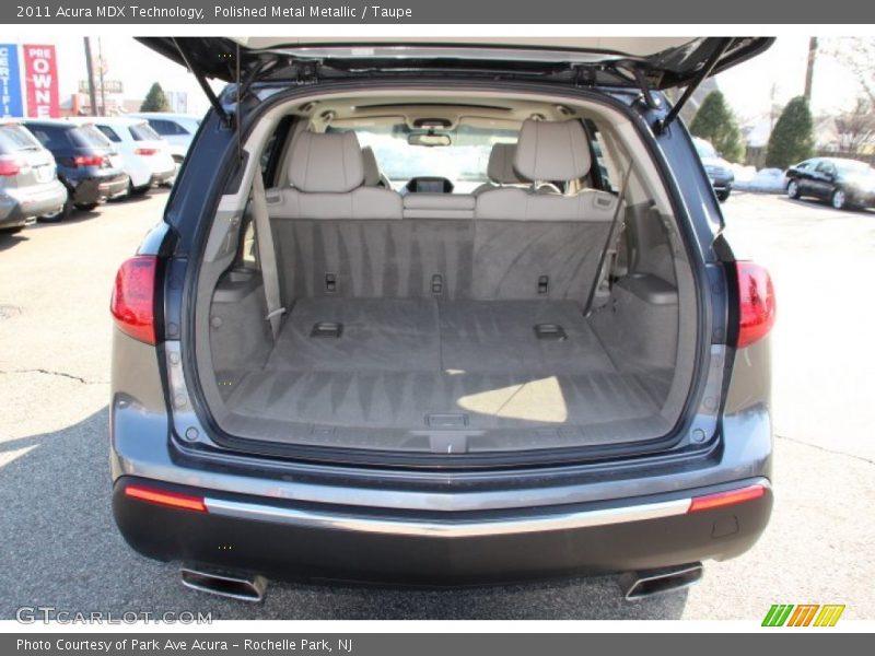 Polished Metal Metallic / Taupe 2011 Acura MDX Technology