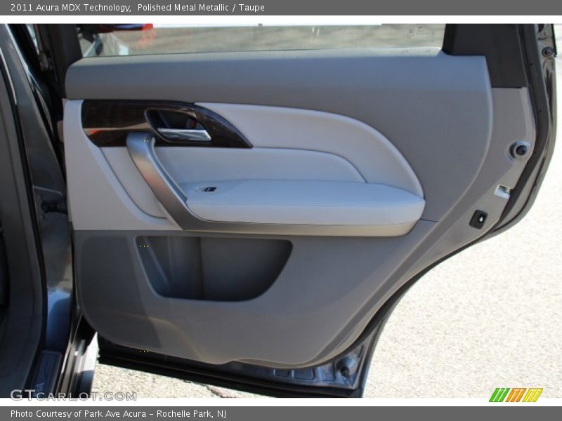 Polished Metal Metallic / Taupe 2011 Acura MDX Technology