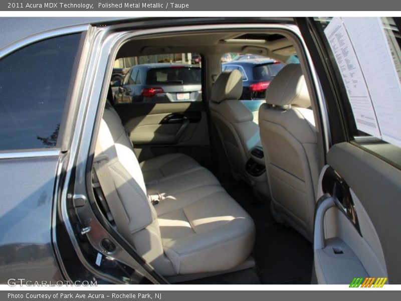 Polished Metal Metallic / Taupe 2011 Acura MDX Technology