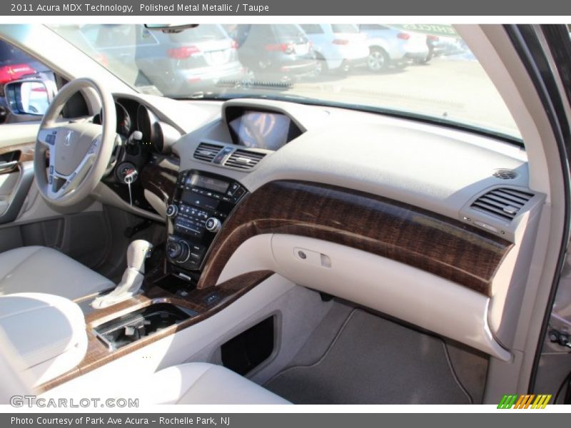 Polished Metal Metallic / Taupe 2011 Acura MDX Technology