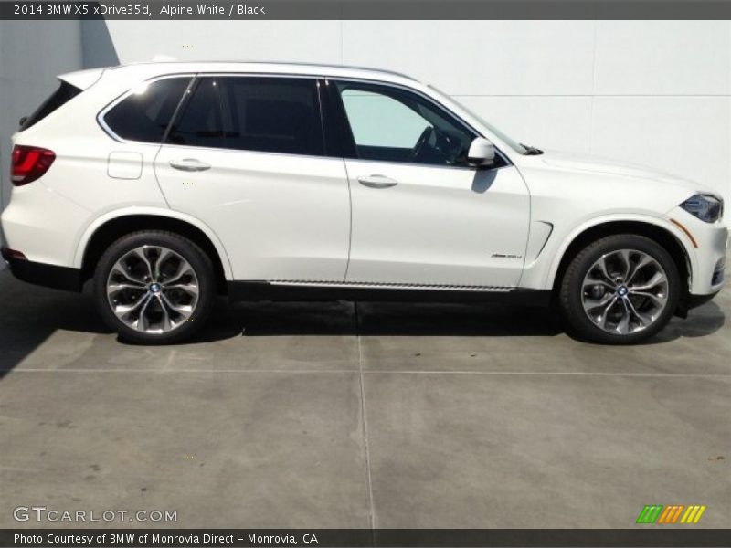  2014 X5 xDrive35d Alpine White