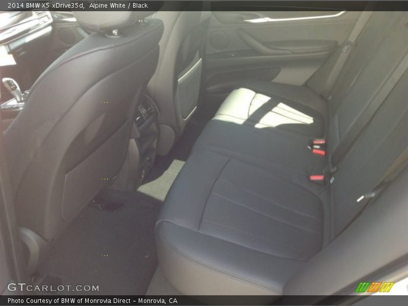 Alpine White / Black 2014 BMW X5 xDrive35d