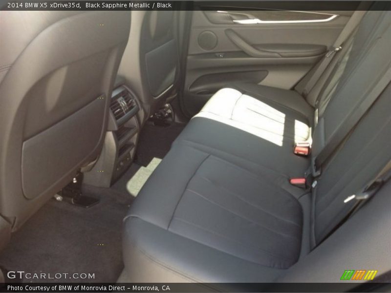 Black Sapphire Metallic / Black 2014 BMW X5 xDrive35d