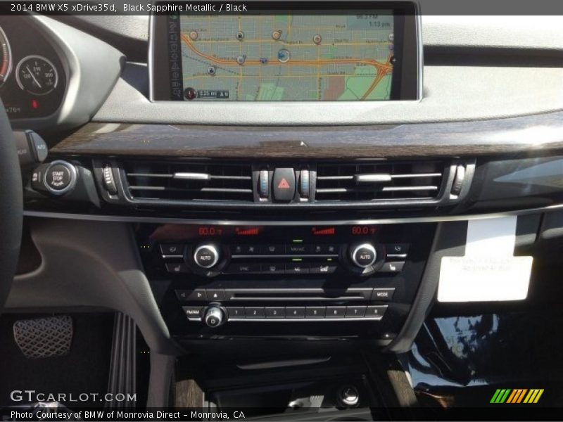 Black Sapphire Metallic / Black 2014 BMW X5 xDrive35d